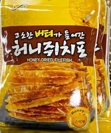 JiuJu Food 蜂蜜 燒雞泡魚乾