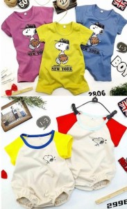 台灣製Snoopy 包屁衣