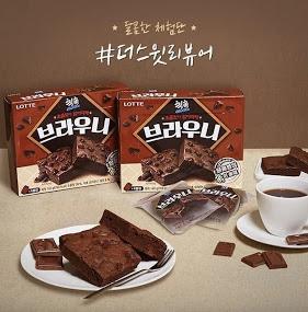 LOTTE巧克力布朗尼蛋糕(4件)