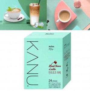 韓國KANU咖啡 (一盒24包)- 薄荷朱古力拿鐵 Mint Chocolate Latte