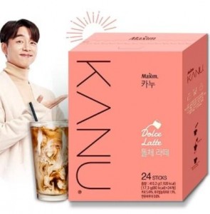 韓國KANU咖啡 (一盒24包)- 煉奶拿鐵 Dolce Latte