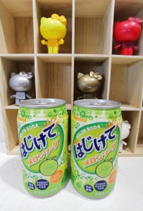 日本Sangaria蜜瓜梳打