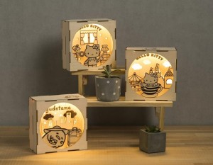 台灣DIY材料包小夜燈