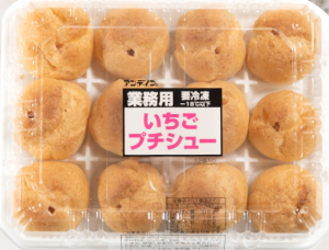 日本迷你泡芙 - 士多啤梨味