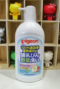 日本Pigeon貝親奶瓶蔬菜清洗液